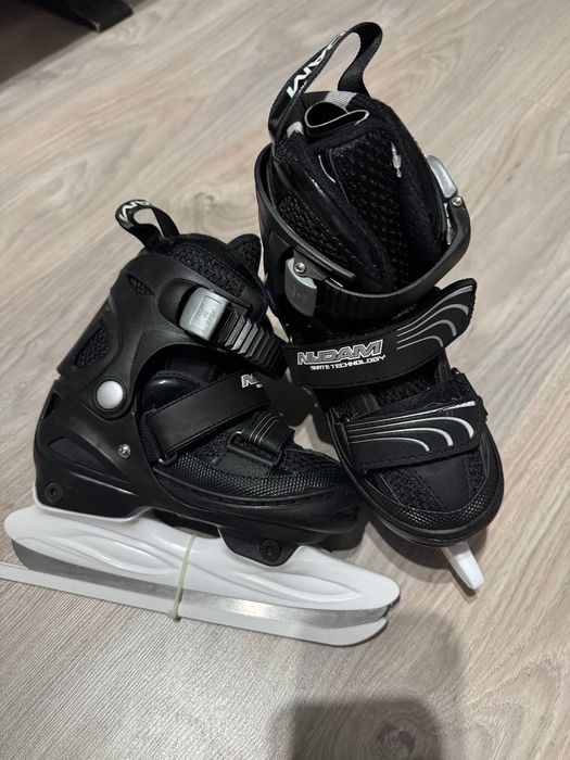 Кънки за лед Nijdam – регулируеми, висок клас | Размери 30–33 и 34–37