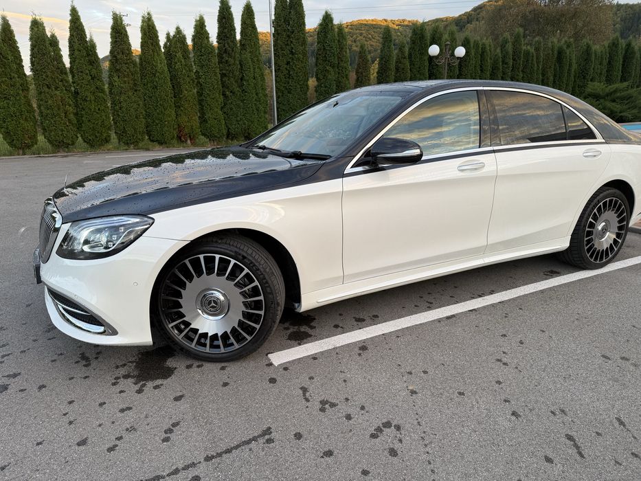 Mercede S-class Long W222 packet Maybach S600 Hibrid ExtraFull 6 butoa