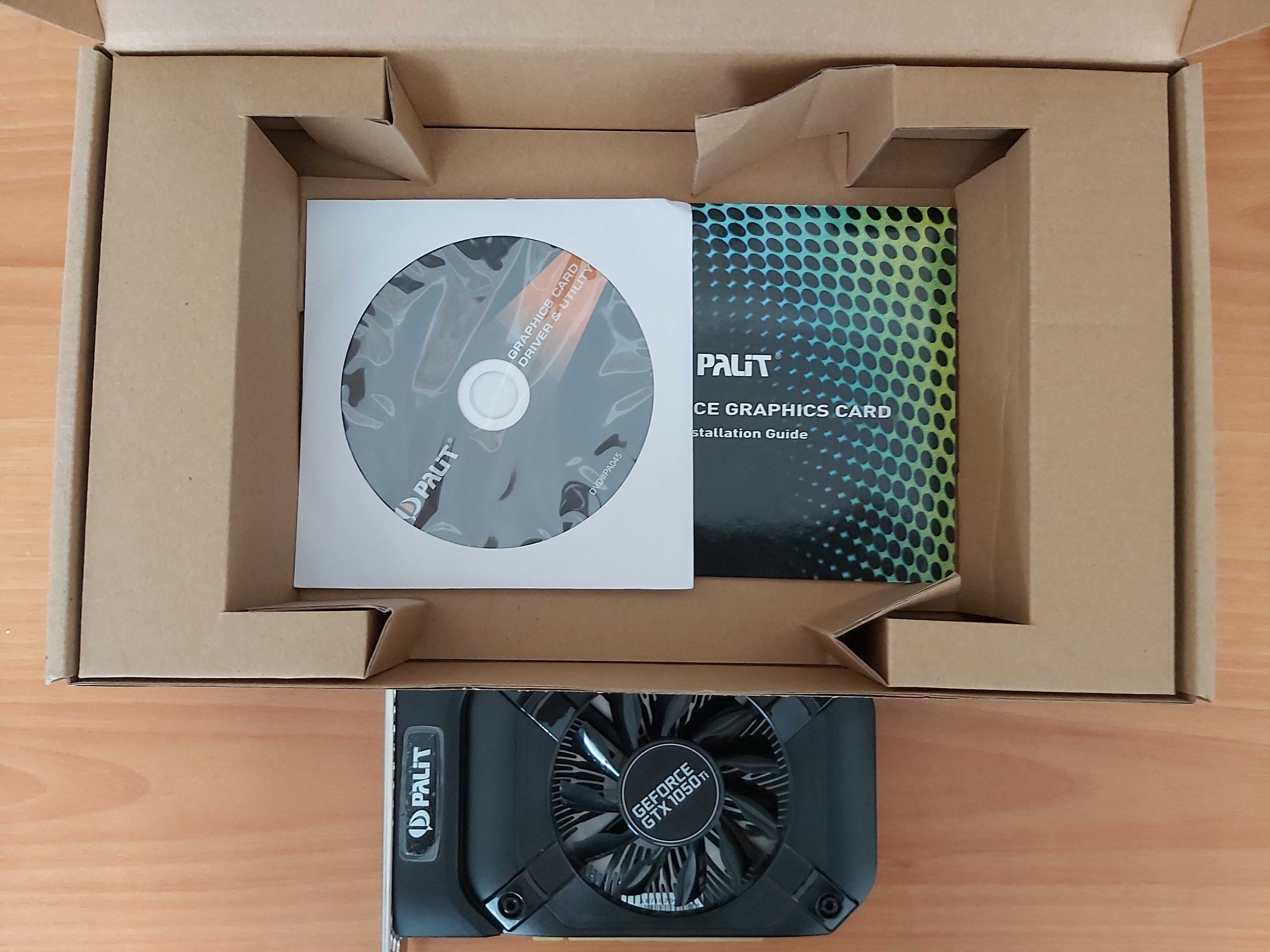 Видеокарта Palit GeForce GTX 1050 Ti 4Gb 128bit.