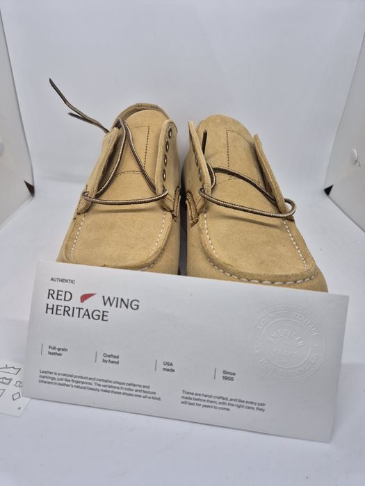 Red Wing Shop Moc 8079 - Roughout Abilene Leather - USA 9,5/ EUR 42,5/