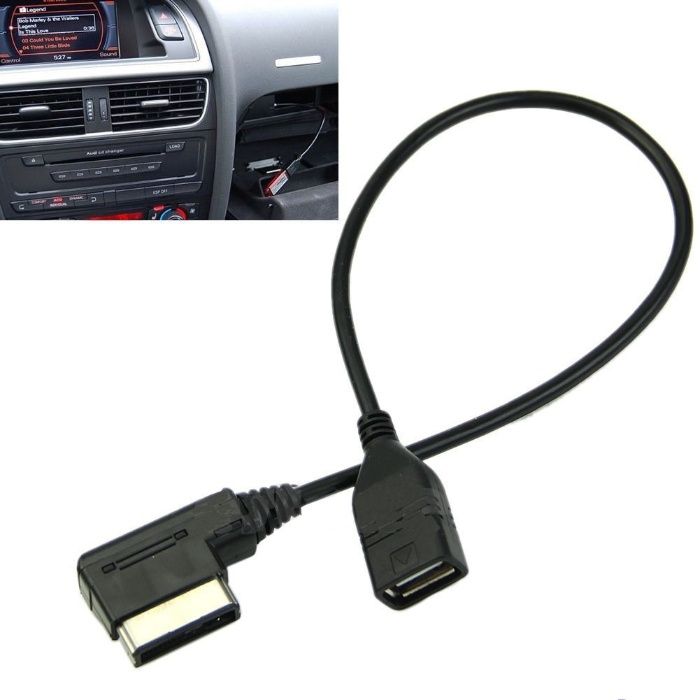 Cablu Adaptor AUDI MMI AMI MDI VW cu mufa USB AUX Bluetooth 2G 3G