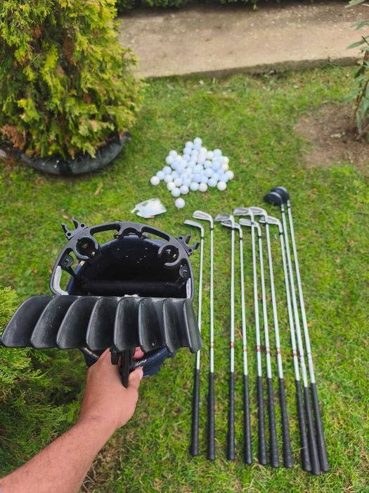 Crose de golf și geanta
