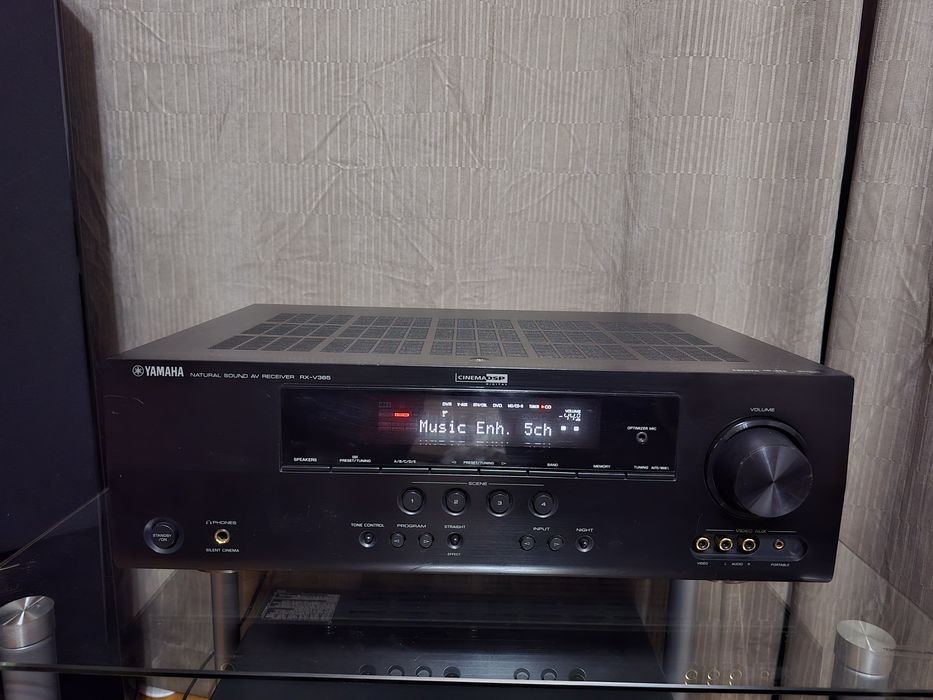 Amplificator Yamaha RX-V365 – 5.1 Surround, 100W/canal, sunet curat!