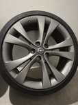 4 броя летни  гуми с джанти за opel insignia 245/35 zr20
