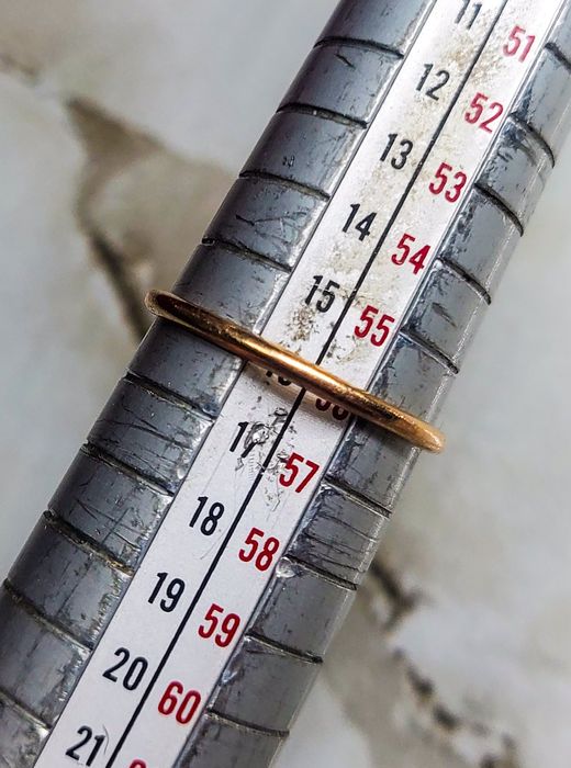 Inel din aur 18K cu diamante naturale – mărimea 56, gramaj 2,28 gr