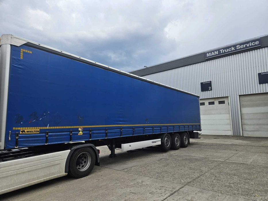 Semiremorca WIELTON NS-3 K, prelata standard