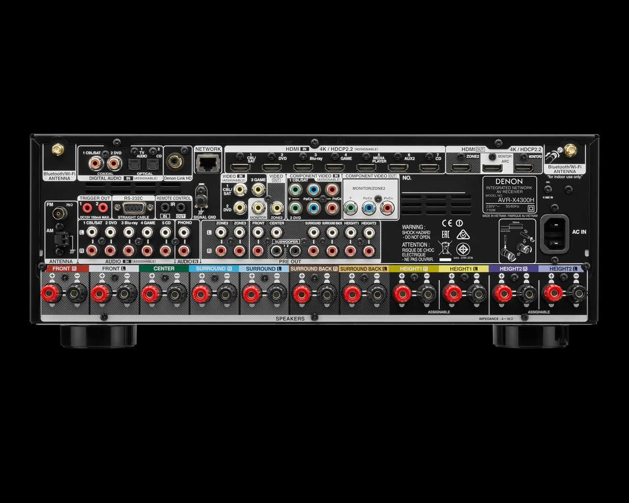 Продавам ресивер Denon AVR-X4300h