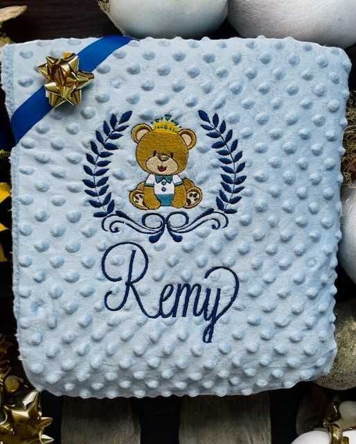 Patura brodata personalizata pentru copii