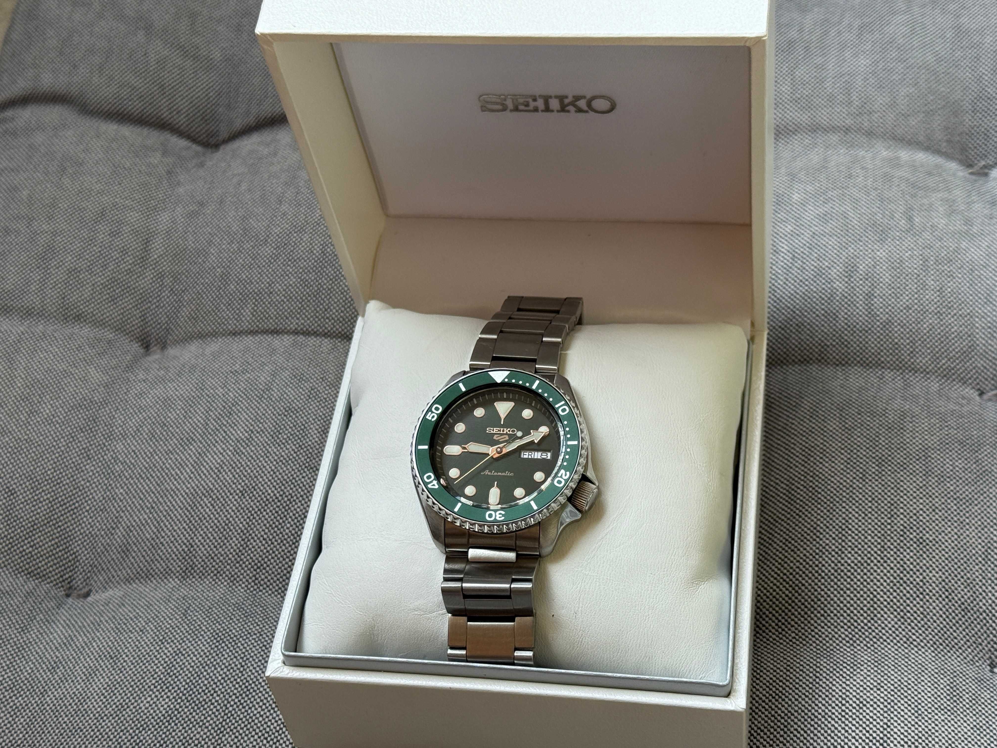 Seiko 5 SPORTS Automatic SRPD63K1 Green Dial