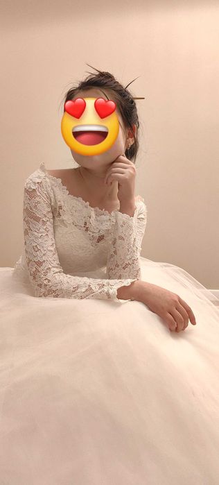 Свадебное платье ретро