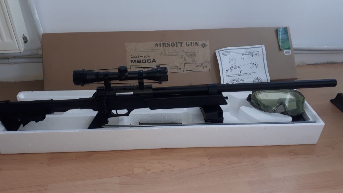 Vand pusca si echipament airsoft replica.