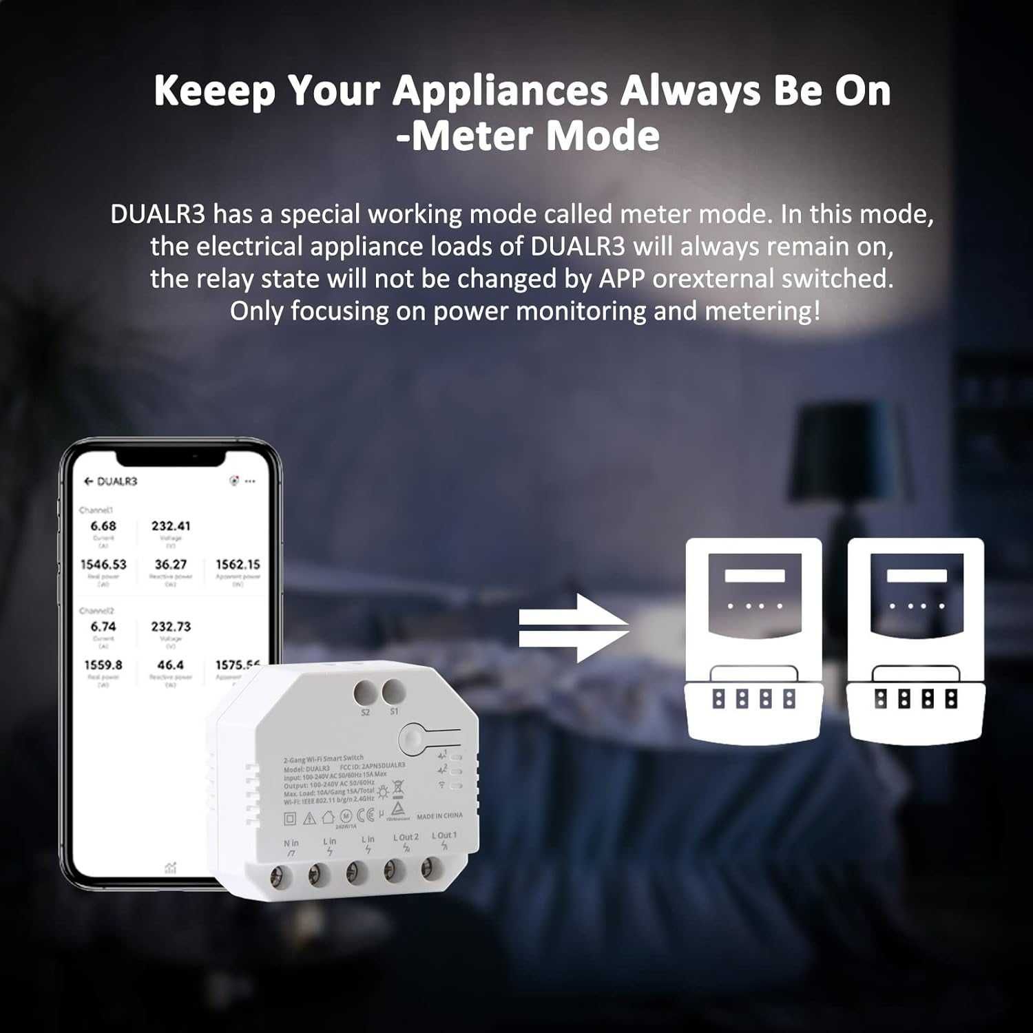 SONOFF DUAL R3 смарт прекъсвач