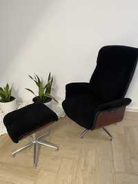 Fotoliu Eames cu taburet/otoman de relaxare/ scaun birou/ modern/