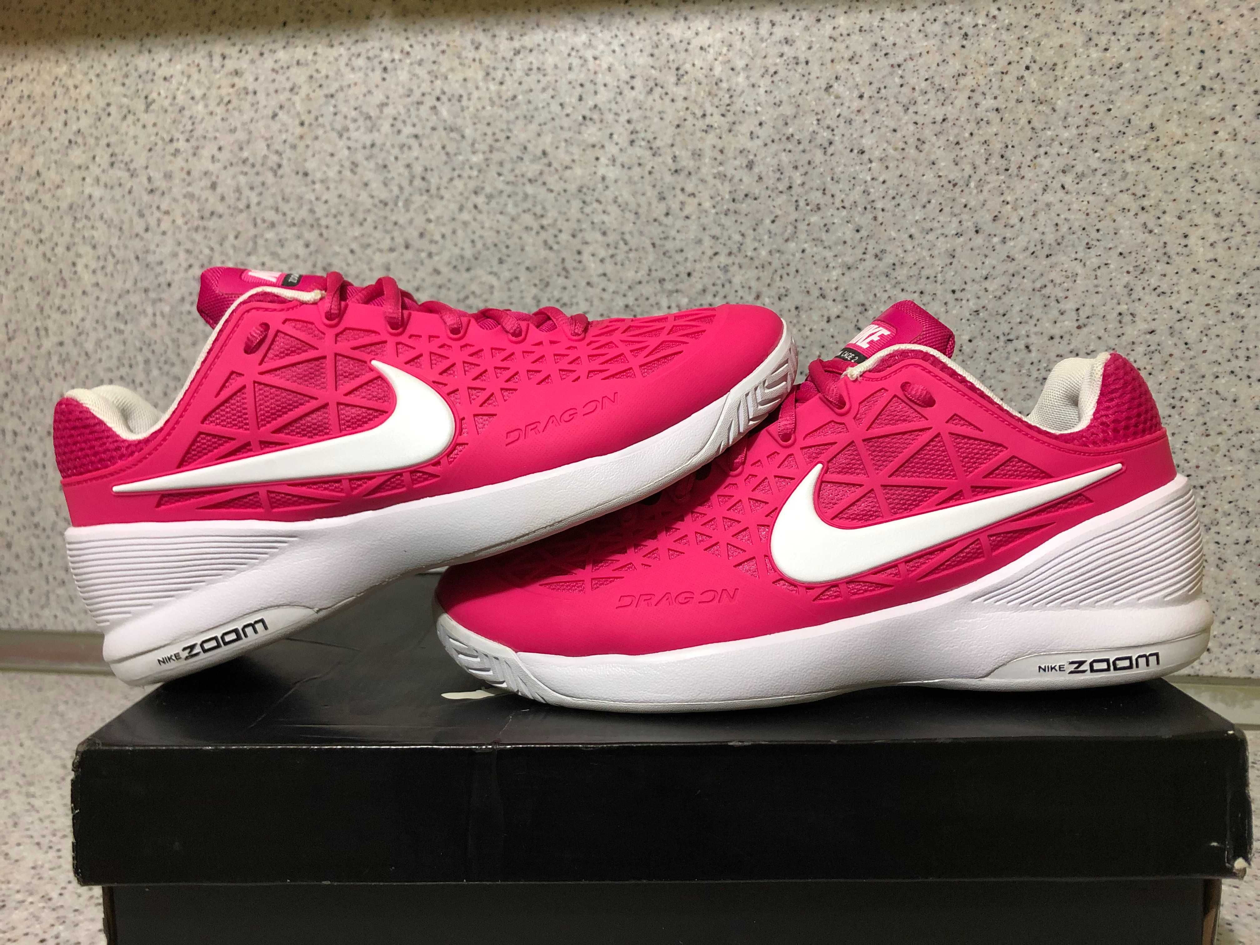 ОРИГИНАЛНИ *** Nike Zoom Cage 2 / Vivid Pink / white black