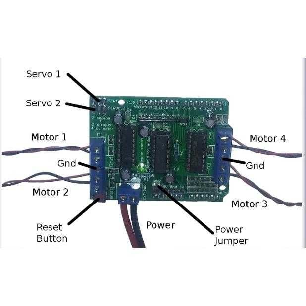 Для Аrduino драйвер моторов на L293