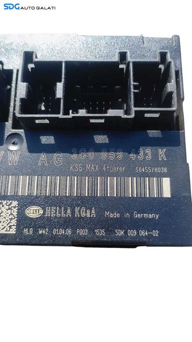 Kit Pornire ECU Calculator Motor Bosch Calculator Confort Ax Blocator Volan si Cheie Volkswagen Passat B6 1.9 TDI 2005 - 2010 Cod 03G906021JQ 0281013620 3C0959433K [M8124]