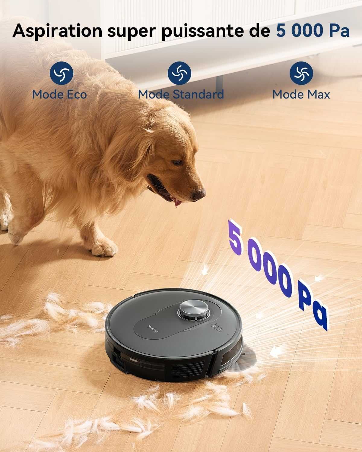 Прахосмукачка робот Proscenic Q8 за сухо и мокро почистване