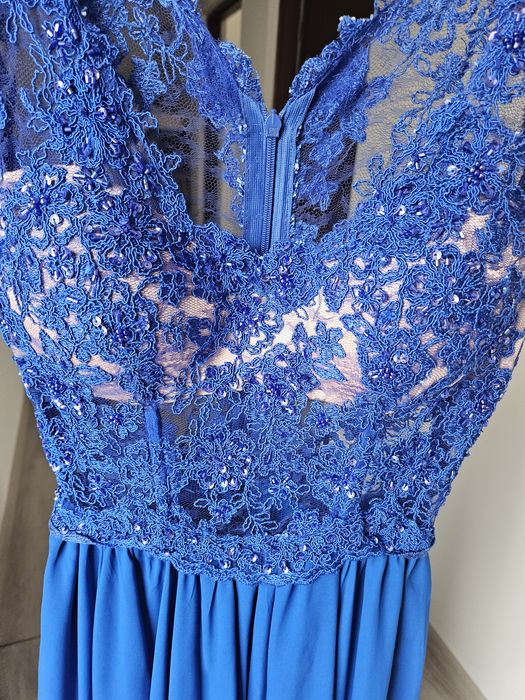 Rochie ocazie cu bust de dantela