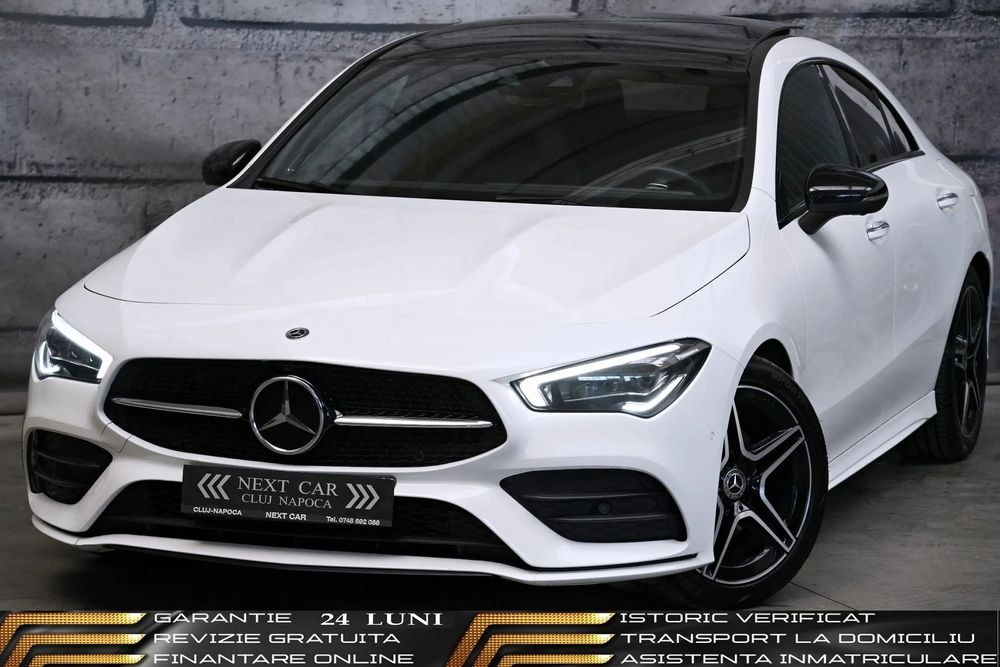 Mercedes-Benz CLA GARANTIE 24 LUNI*RATE*AMG*Automata*Trapa*Full led*Virtual*Camere 360*