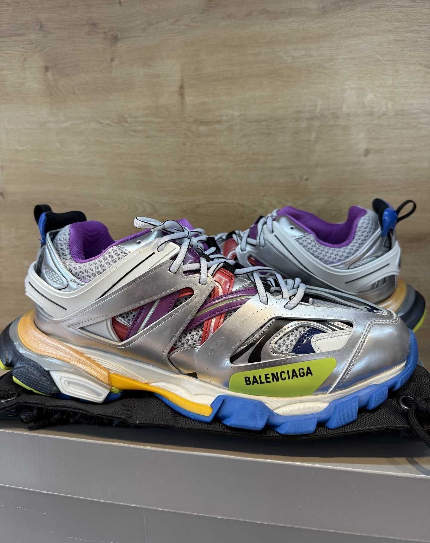 Balenciaga Track Blue/Purple/Yellow 45