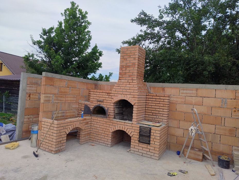 Barbeque/sobe de teracotă