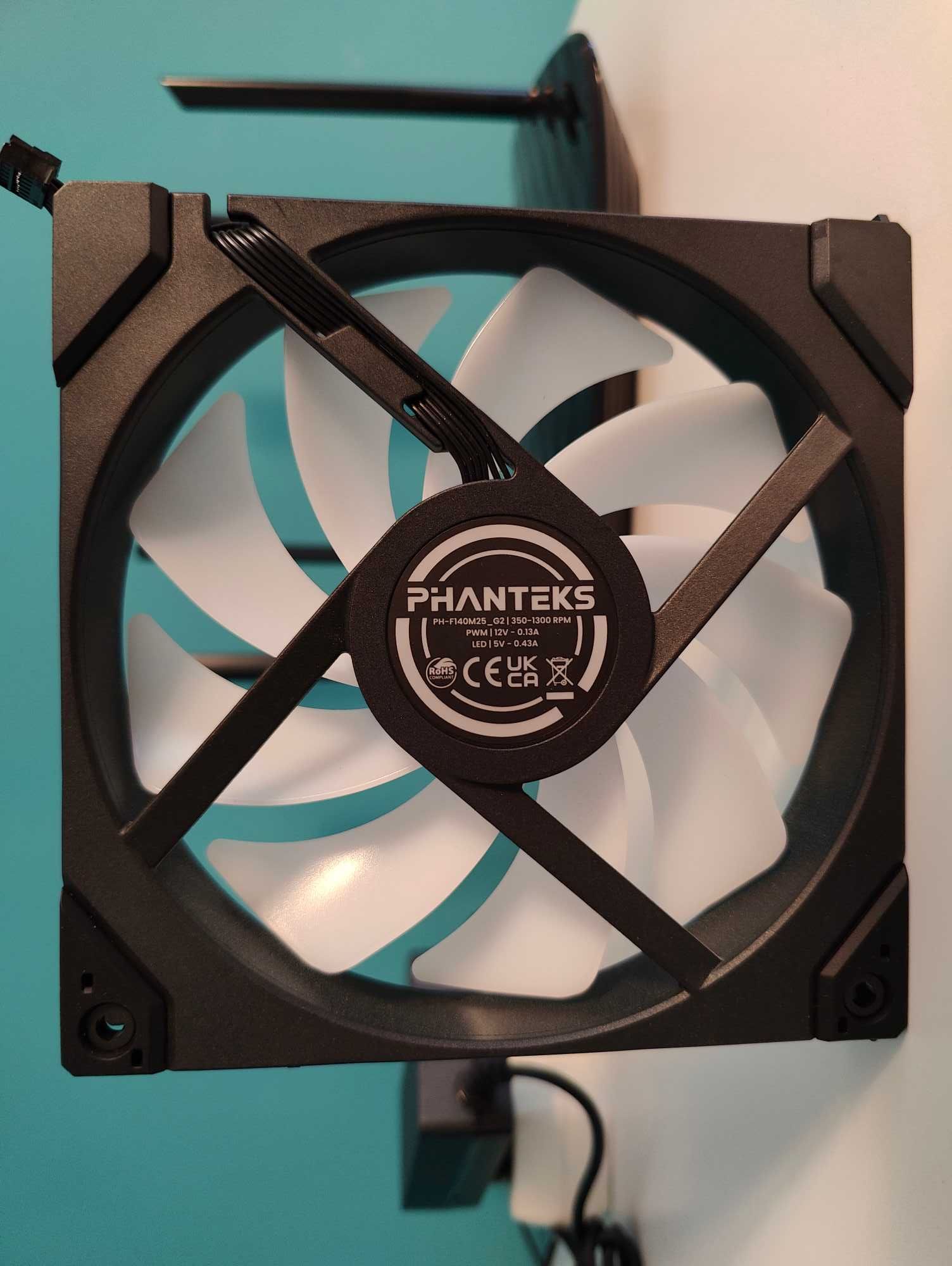Ventilatoare PHANTEKS M25 Gen2 PWM D-RGB 140mm | PH-F140M25_G2_DBK01