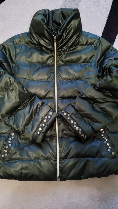 Зелено женско яке