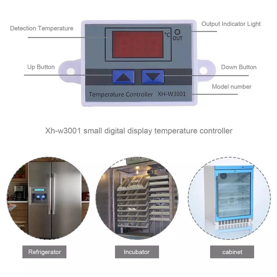 Термостат ,Терморегулятор, контроль 3001, 3002 температуры