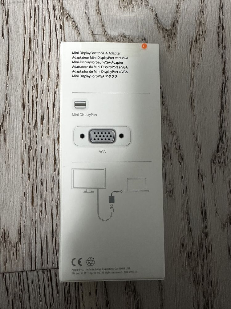 Cablu Adaptor Mini Display port - VGA (output) Apple