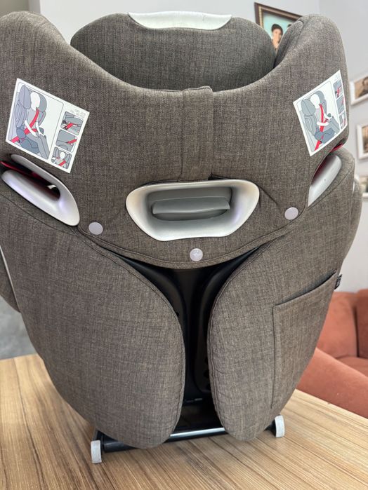 Детское автокресло Cybex Solution Q-fix Plus хаки с 3 до 12 лет