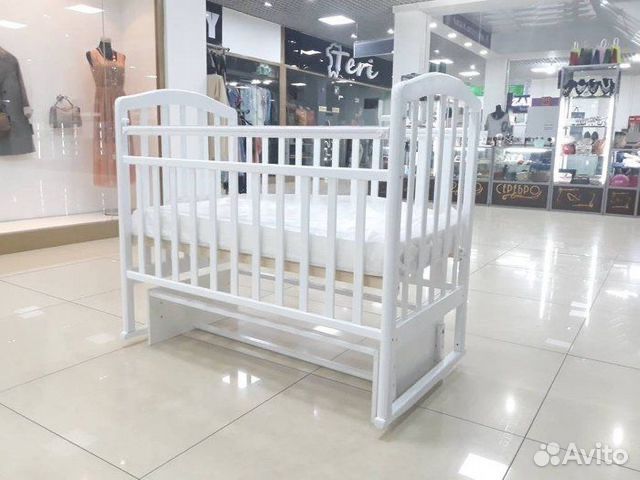 Продам детскую кроватку с ортопедическим матрасом