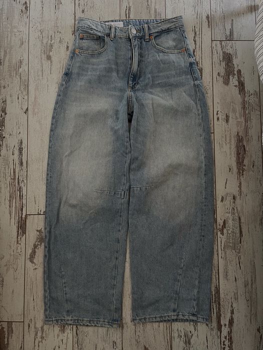 Сини широки дънки (baggie jeans)