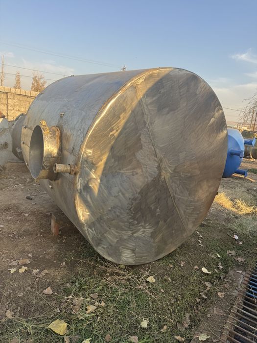 Емкость Цистерна Нержавейка 5тонналик ичи тозза
