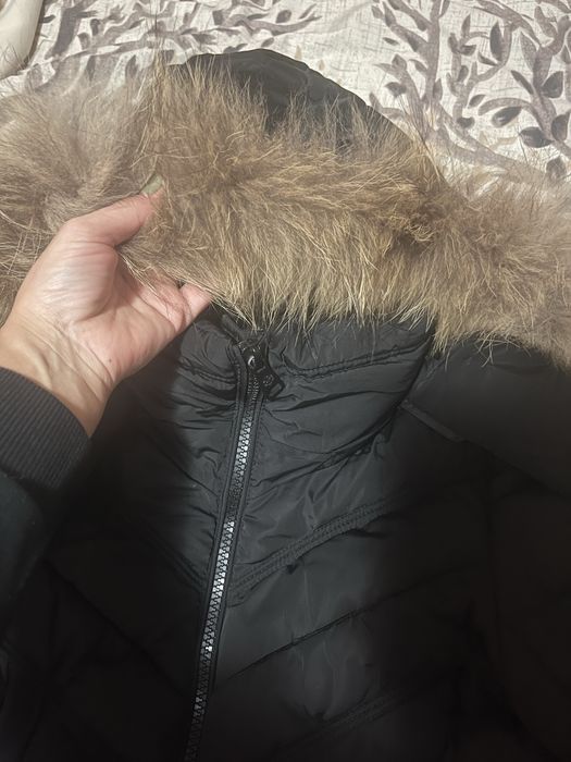 Дамско зимно яке с качулка , размер С