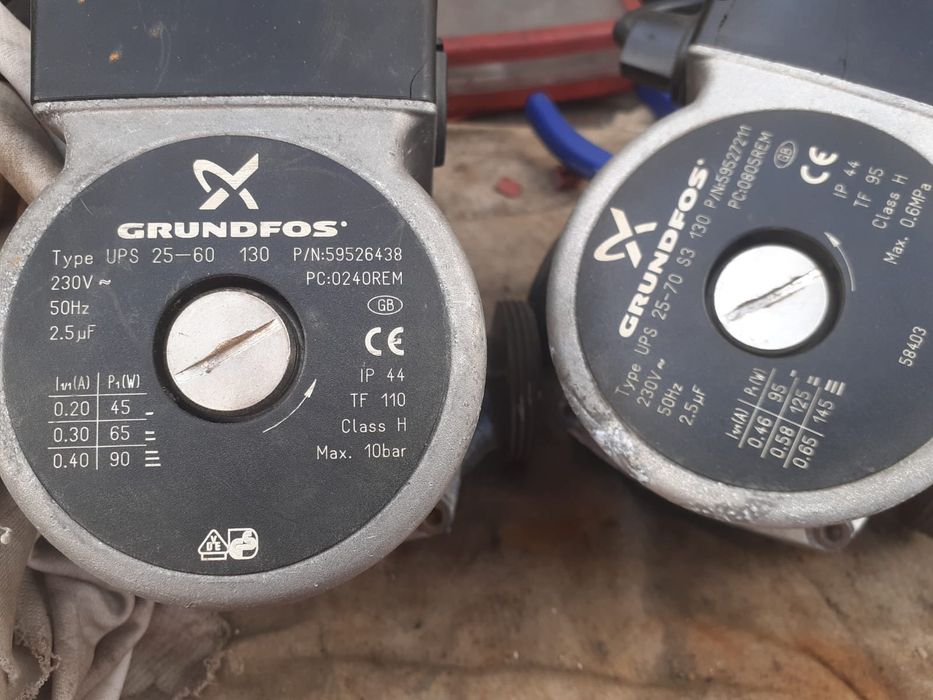 Pompe recirculare grunfos. Wilo