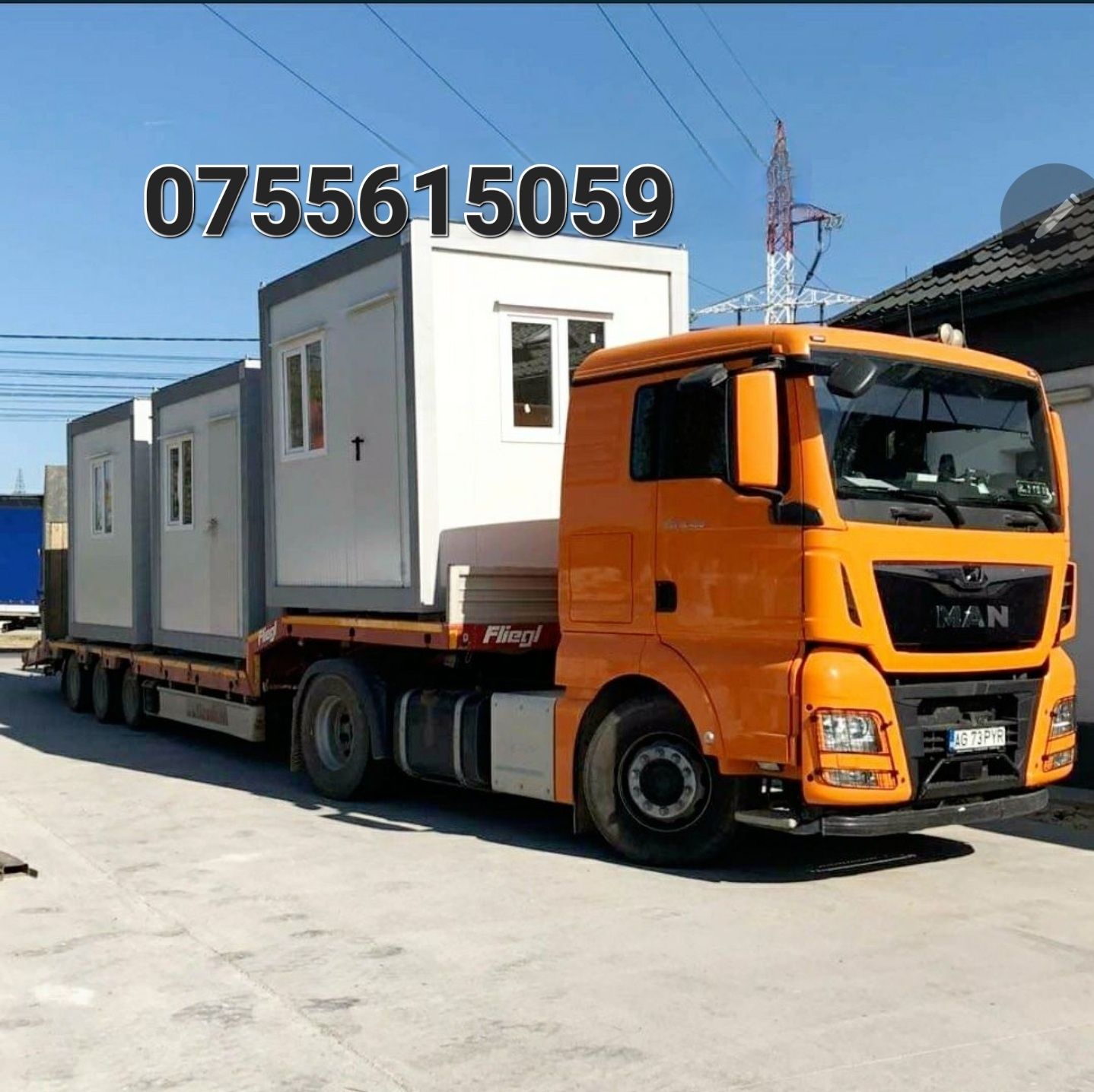Vand containere modulare tip birou