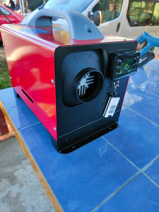 Siroco/incalzitor auxiliar Diesel 12/24V+220V 3in1 Campion 9kw Nouu!