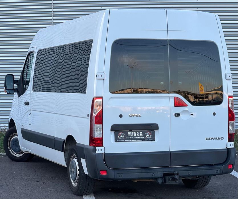 Vand Opel Movano 2.3 cdti 9 locuri fabricatie 2014 Impecabila urgent