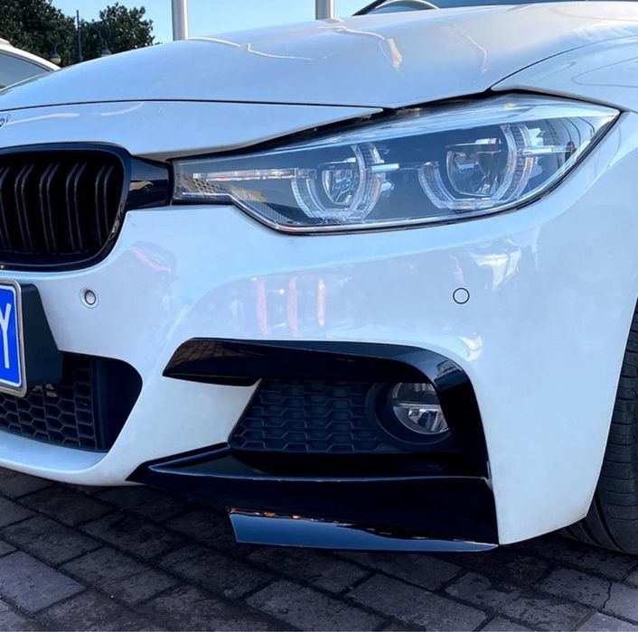 Flag Splitter Ornament Bandou Lip Trim Spoiler Extensie Bara M BMW