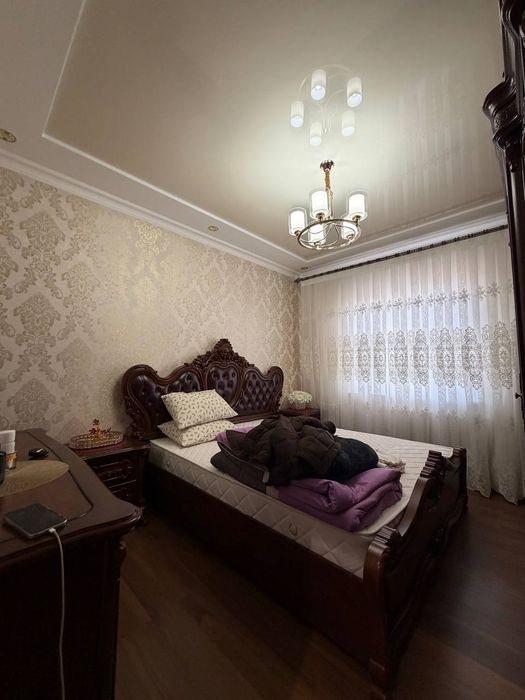 Юнусобод 19кв Сайрам 3комнатная новая евроремонт мебель техники