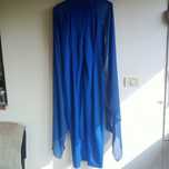 Rochie albastru electric, lungă, de ocazii, nepurtata