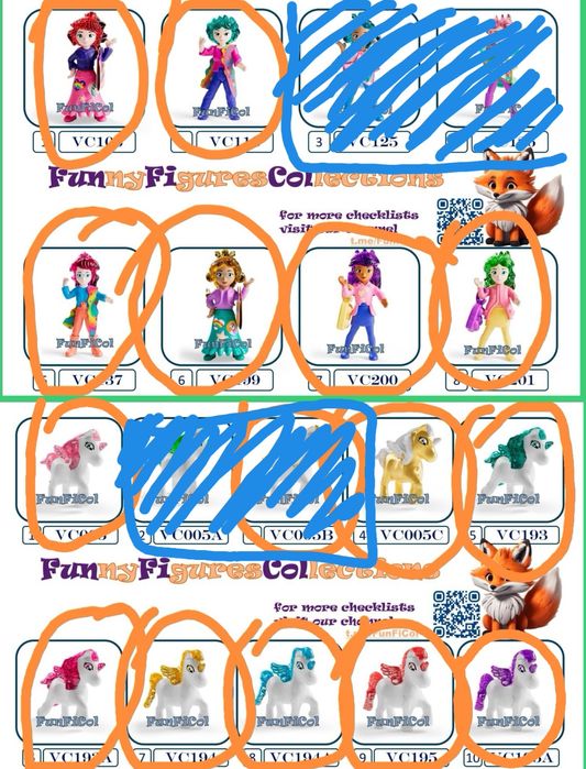 Киндер сюрприз серия Феи и единороги