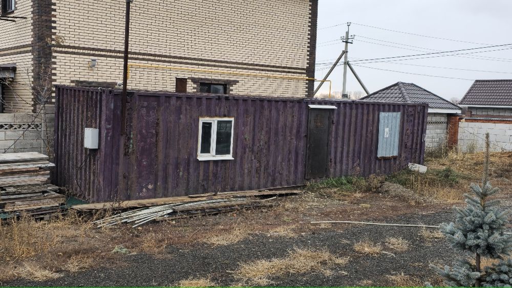 Контейнер 40т, утепленный бытовой