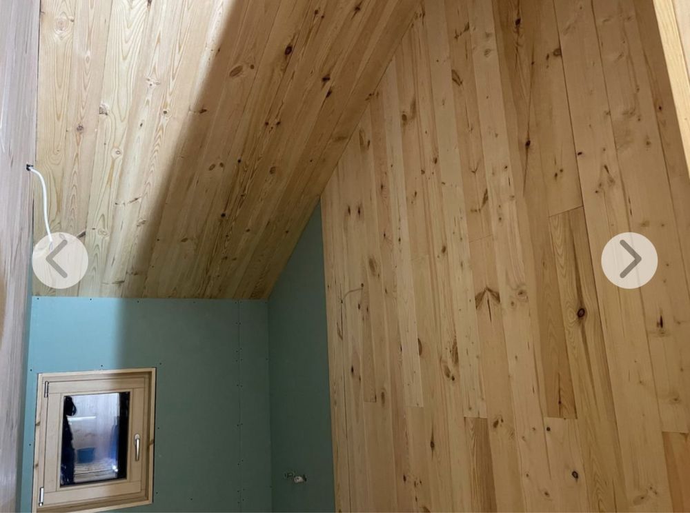 Lambriu interior clasic/canadian/trapez lemn pin nordic grosime 20 mm