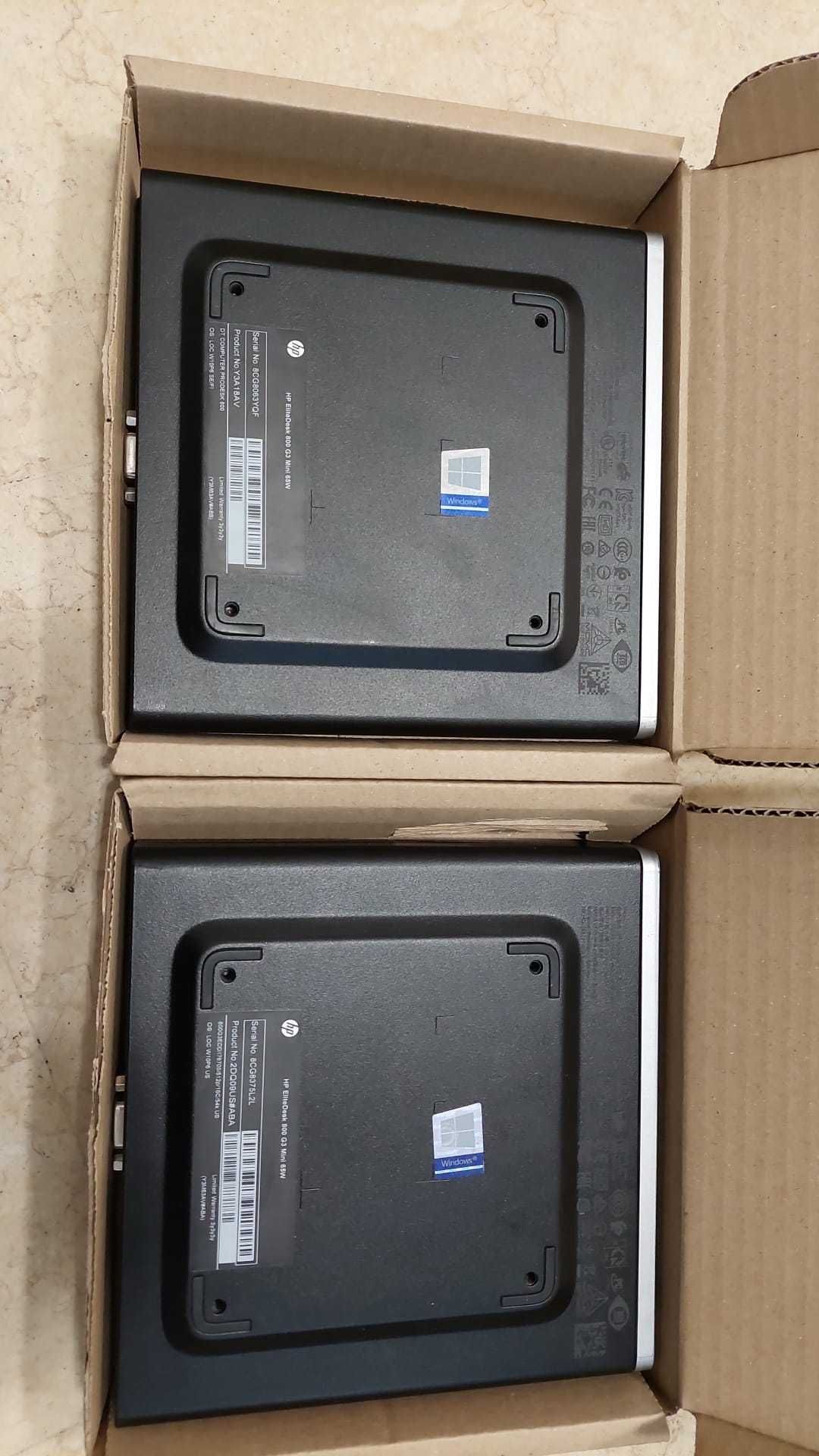 Mini PC HP Intel i5 7500, 16GB ddr4, DP, Nvme 256, Hp 800G3
