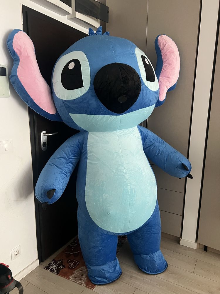 Mascota stitch 2 m cu baterie si incarcator