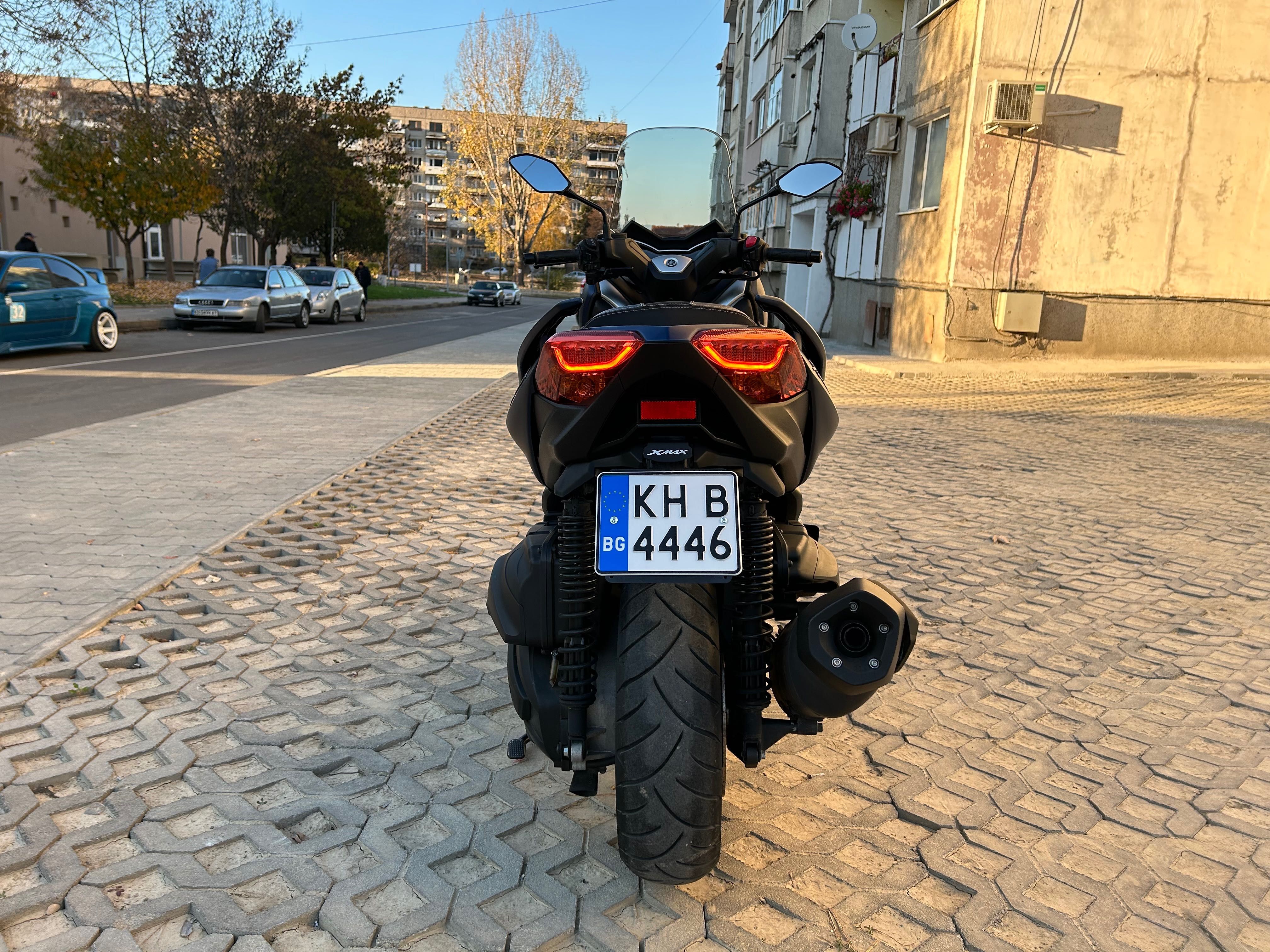 Yamaha X-max 400ie, Led, ABS-TCS, Blue Matt
