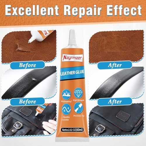 Ново Лепило за кожени изделия – екстра здраво, многофункционално 60мл