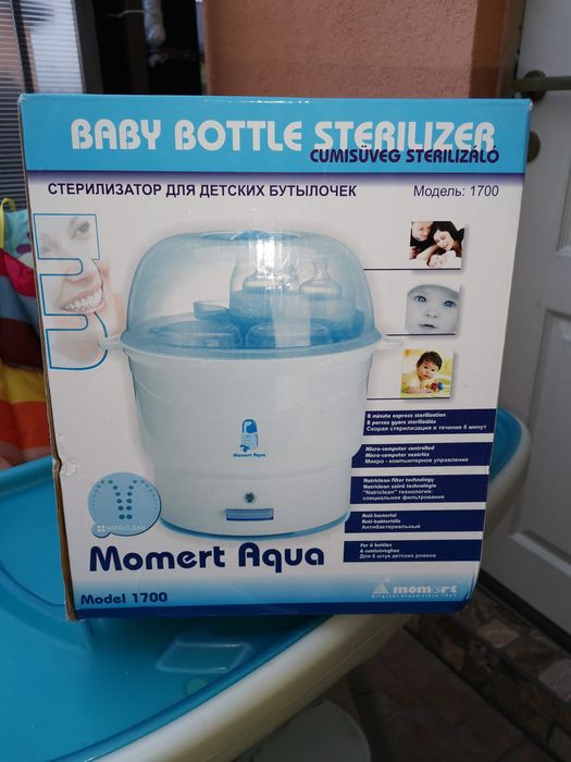 Sterilizator biberoane electric cu aburi Momert 1700 
Sterilizator bib