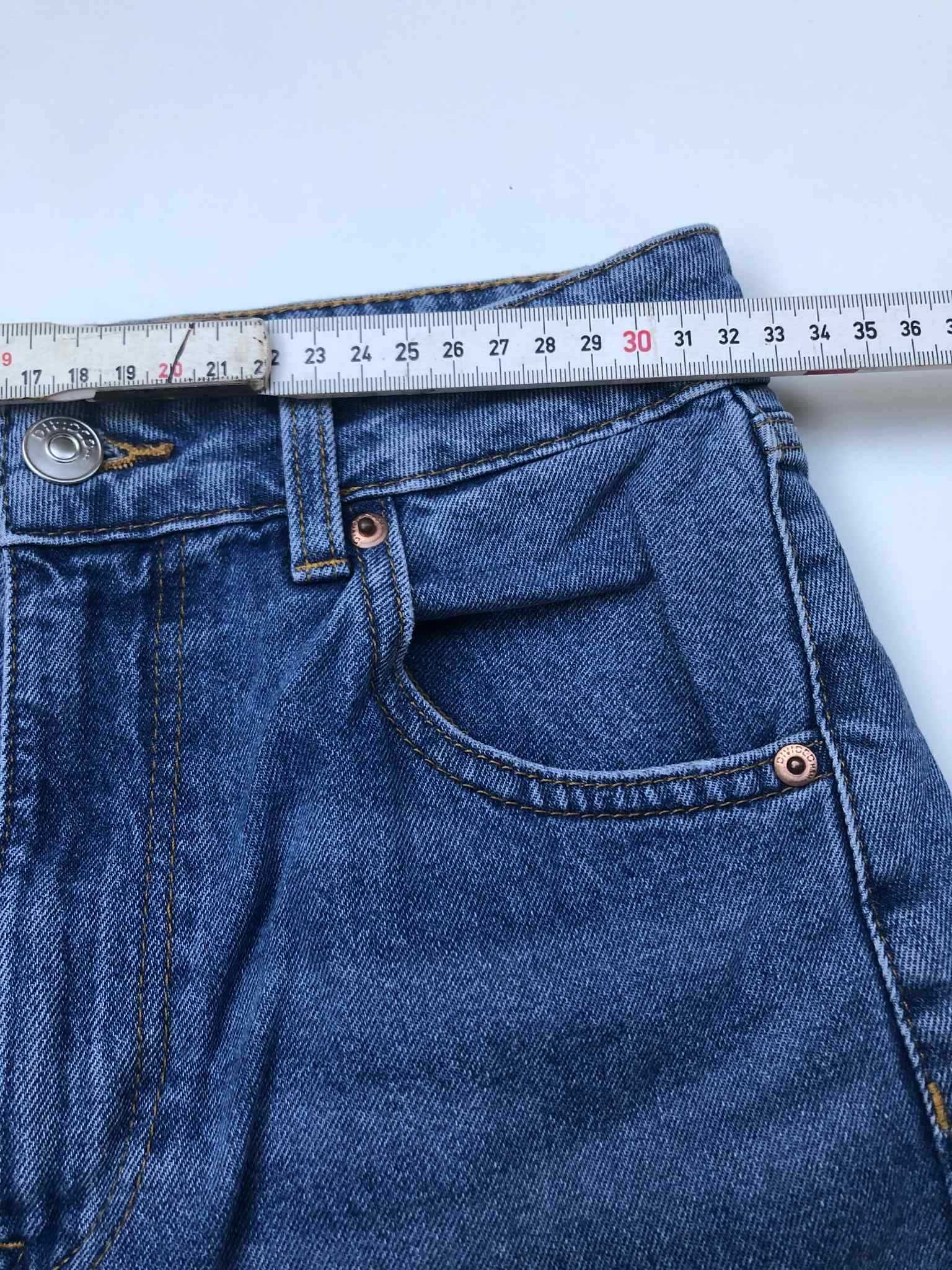 Pantaloni scurți din denim, albastru, mărimea S